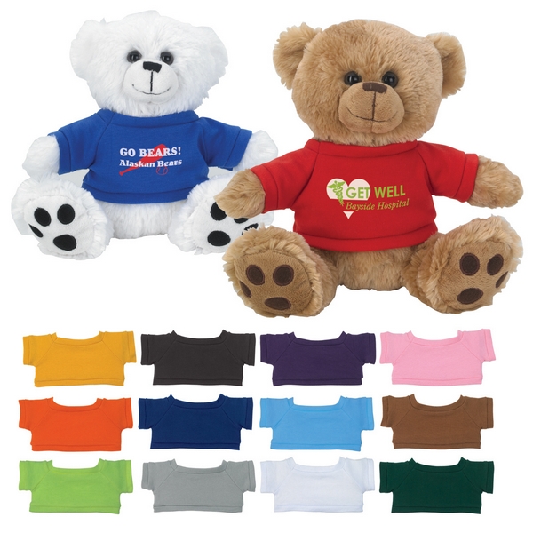 Business Gifts Customized Logo Stuffed Soft Bear Toys Plush