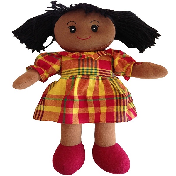 New Products Custom Soft Wholesale Black Fashion Rag Doll American cloth dolls factory
