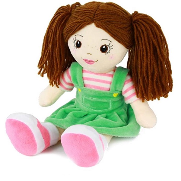 custom cotton plush soft fabric cloth doll